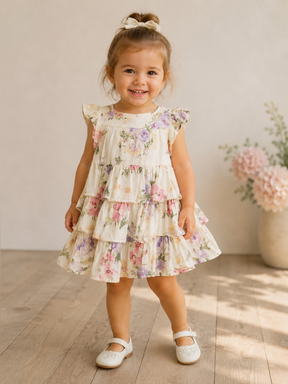 LoveShackFancy X Gap Floral Ruffle Dress  Cottagecore